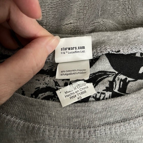 Vintage Star Wars XS REVERSIBLE Sweatshirt. - Picture 6 of 9